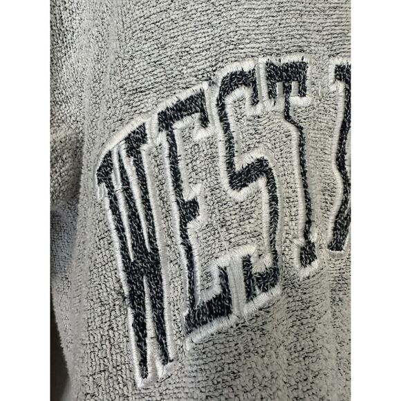 West Virginia Terry Cloth Sweatshirt Small Gray Press Box by Royce Apparel - Picture 7 of 9